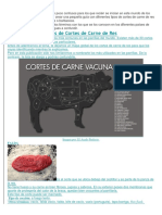 Guía completa de los cortes de carne de res más usados en parrillas