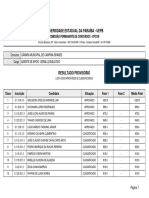 Resultado Proviso Rio