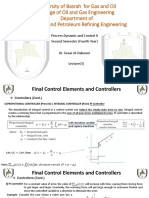 University of Basrah For Gas and Oil College of Oil and Gas Engineering Department of Chemical and Petroleum Refining Engineering