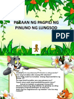 COT-PPTX in AP Paraan NG Pagpili NG Pinuno
