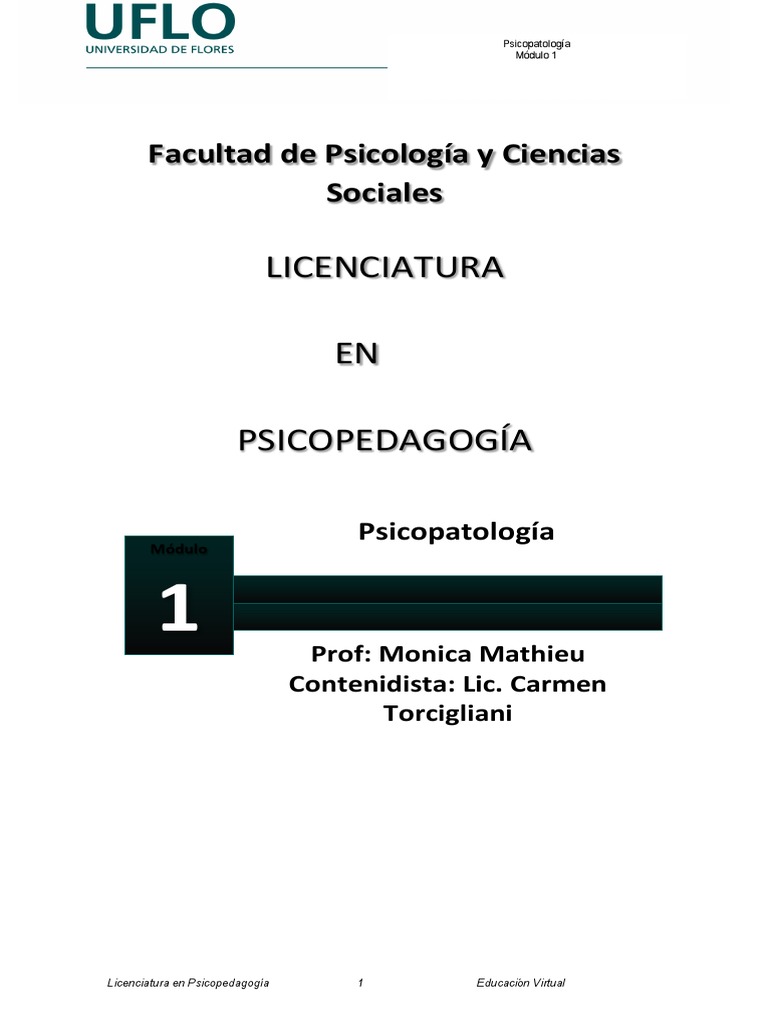 Introducción a la Psicopatología | PDF | Esquizofrenia | Sicología