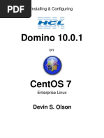 Installing and Configuring Domino 10 On CentOS 7 Linux