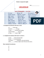 Grammar and vocabulary practice for 3rd of June 2019