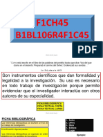 Fichas Bibliográficas