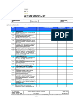 X-Ray Inspection Checklist: Inspection Team: Building/Room No.: Supervisor: Inspection Date