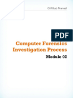 CHFIv9 Labs Module 02 Computer Forensics Investigation Process