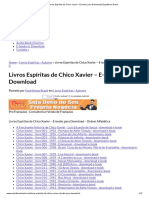 Livros Espíritas de Chico Xavier – E-books Para Download _ Espiritismo Brasil