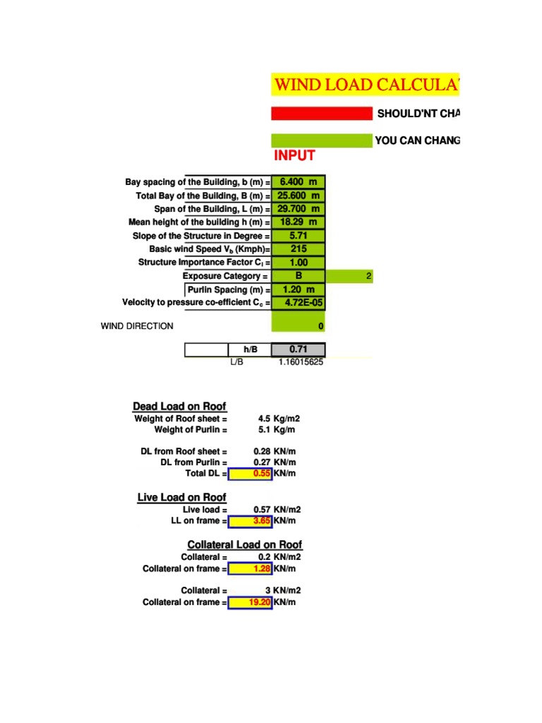 Edoc Site Wind Load PDF | PDF | Mechanical Engineering | Building ...