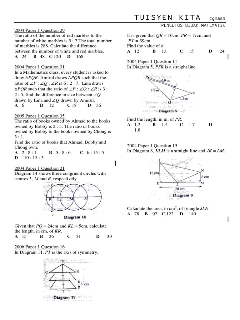 PMR Paper 1 | PDF | Teaching Methods & Materials