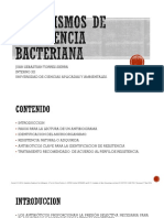 Mecanismos de Resistencia Bacteriana