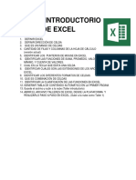 Taller 0 Introductorio de Excel