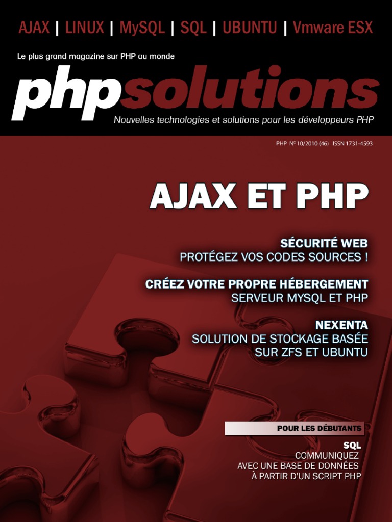 AJAX Et PHP PHP 10 2010 | PDF | Art | Ordinateurs