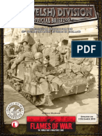 Flames of War III (Intelligence Briefing) - 53rd Welsh Division