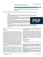 Changes in Macronutrient Total Phenolic and Antinutrient Contents During Preparation of Tempeh