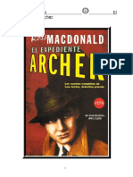 Macdonald Ross El Expediente Archer