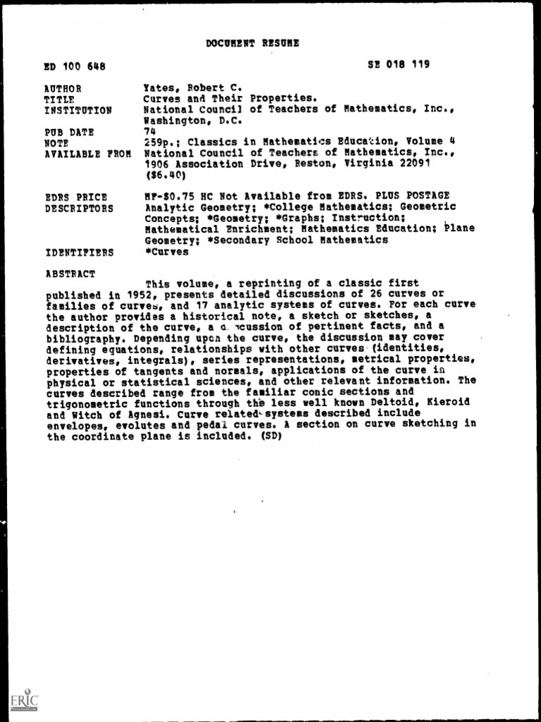 Propiedades De Las Curvas Circle Algebraic Geometry