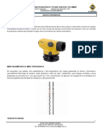 Materiales y Equipos de Topografía