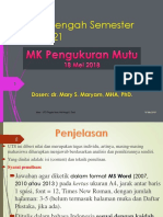 Pengukuran Mutu 