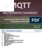 MQ Telemetry Transport: An Introduction To MQTT, A Protocol For M2M and Iot Applications