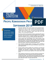 BRS Profil Kemiskinan NTT September 2018