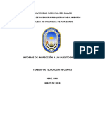 Informe de Inspección