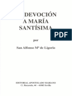 DEVOCION A MARIA SANTISIMA, San Alfonso Maria de Ligorio