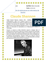 Claude Shannon teoría información
