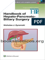 Handbook of Hepato-Pancreato-Biliary Surgery