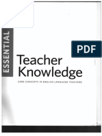 Jeremy - Harmer. Essential Teacher Knowledge (2012)