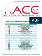 Banking Related Abbrevations: Abbreviation Full Form