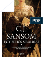 C. J. Sansom - Egy Bunos Siralmai