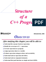 Structure Ofa C++ Program: ©Brooks/Cole, 2004