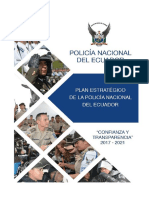 Plan Estratégico Policía Nacioanal 2017 2021
