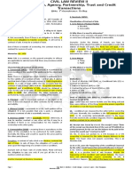 CIVIL LAW REVIEW II KEY SALES CONCEPTS