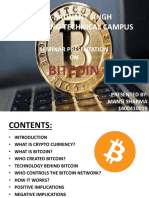 Raja Balwant Singh Engineering Technical Campus: Bitcoin