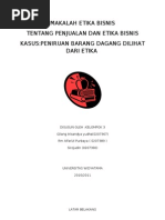 Download MAKALAH ETIKA BISNIS by rm_purbaya SN41141915 doc pdf