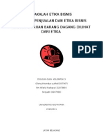Download MAKALAH ETIKA BISNIS by rm_purbaya SN41141915 doc pdf
