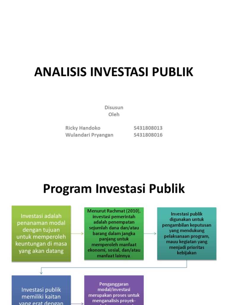 Analisis Investasi Publik