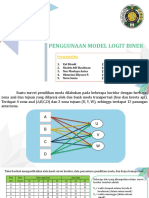 METODE LOGIT BINER SELISIH DAN NISBAH