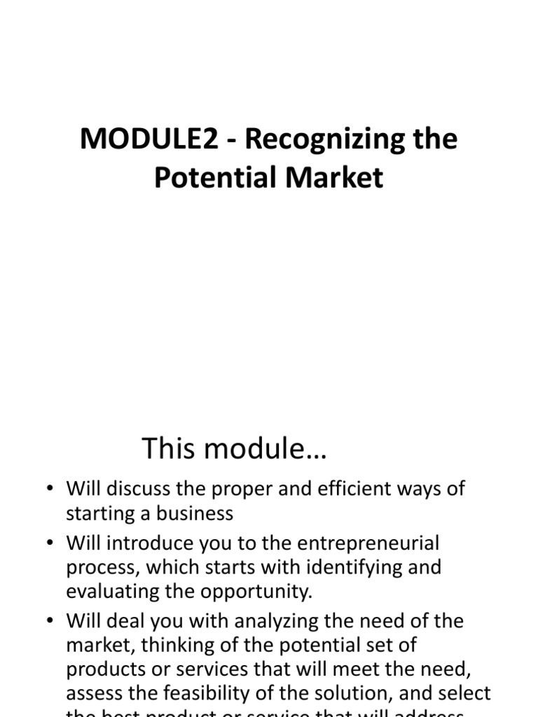Module 1 knowing oneself pdf entrepreneurship new product development