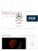Natal Mars in Virgo - The Astro Codex