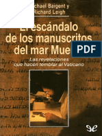 Baigent Leigh El Escandalo de Los Manuscritos Del Mar Muerto
