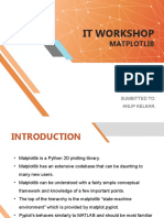 Matplotlib Plotting Library Introduction and Applications