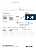 ANCON SPA Frame Cramp Design Sheet