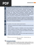 Ability and Disability As A Dimension of Diversity: We Have No Special Needs Children. Just Children With Special Needs