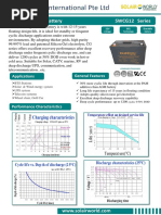 Solair Deep Cycle Batteries