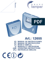 Manual Termostato Coati 12655esp PDF