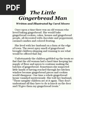 The Little Gingerbread Man