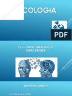 UD 6 - Psicologia Social - A. Percepção de Pessoa e Formação de Impressão