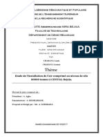 Etude de L'installation de L'air Comprimé Au Niveau de Silo80000 Tonnes À CEVITAL-Bejaïa